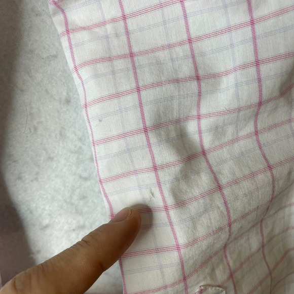 ArcTeryx Womens Plaid Long Sleeve Button Up Shirt White Pink Blue Size Small - Picture 9 of 9